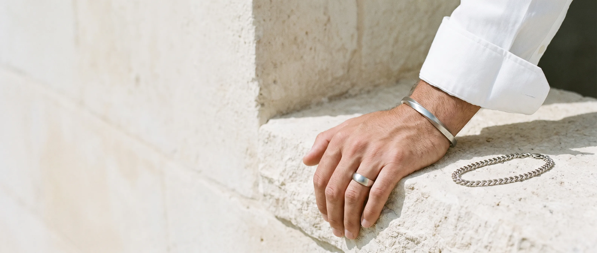 Neu im Shop – Armband und Ring aus Edelstahl von STYLE4HIM
